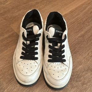Used Authentic Chanel Sneakers 37.5